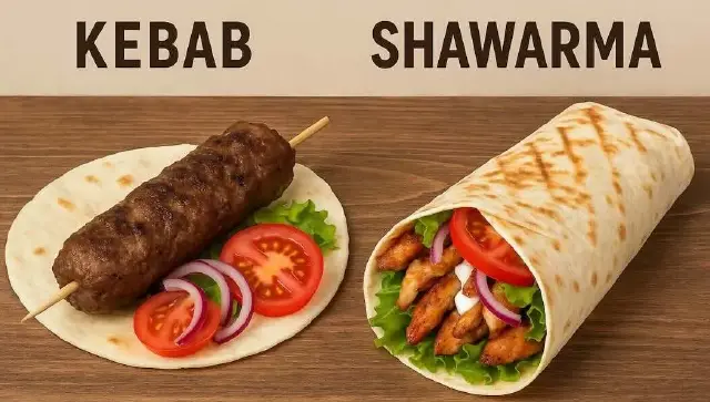 Кебаб и шаурма разница