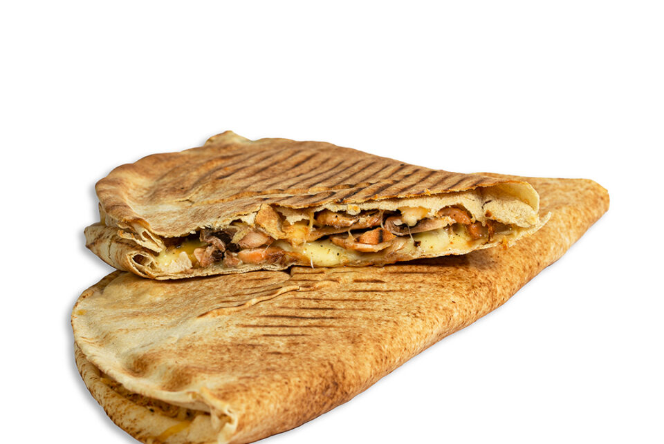 Чебурек з печерицями