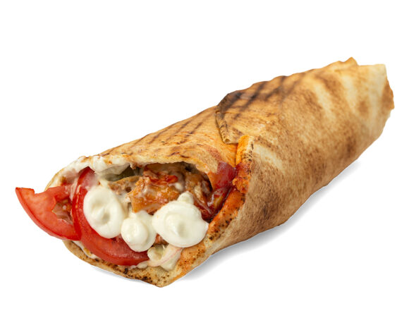 Велика шаурма з куркою