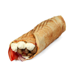 Велика шаурма з яловичиною