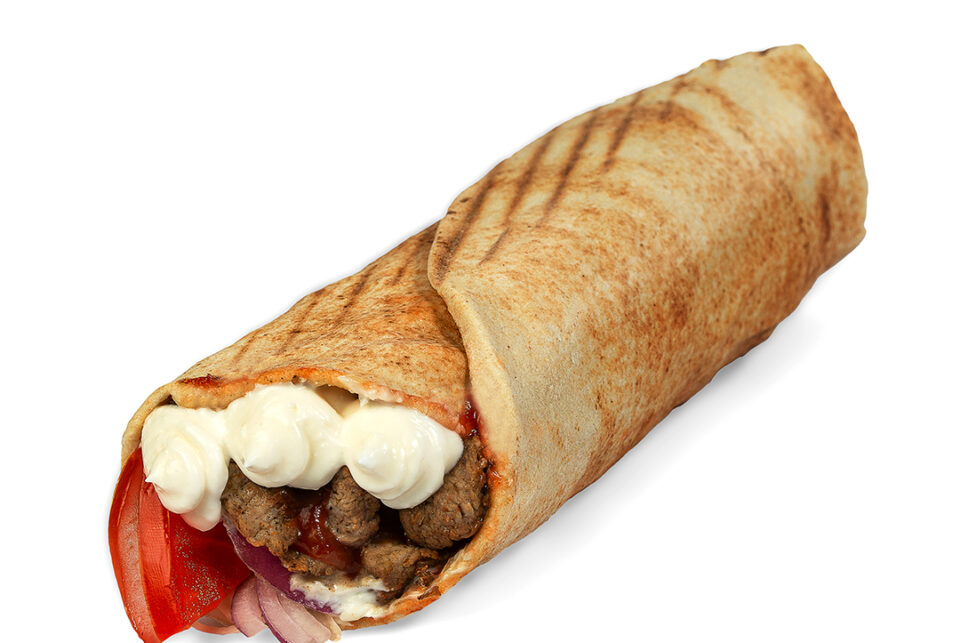 Велика шаурма з яловичиною