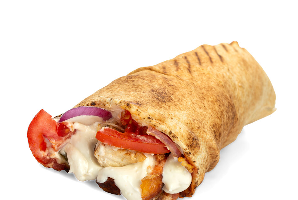 Шаурма с курицей в Харькове