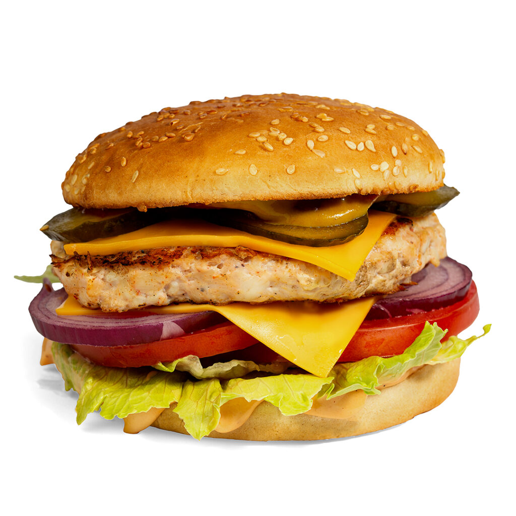 Бургер с курицей