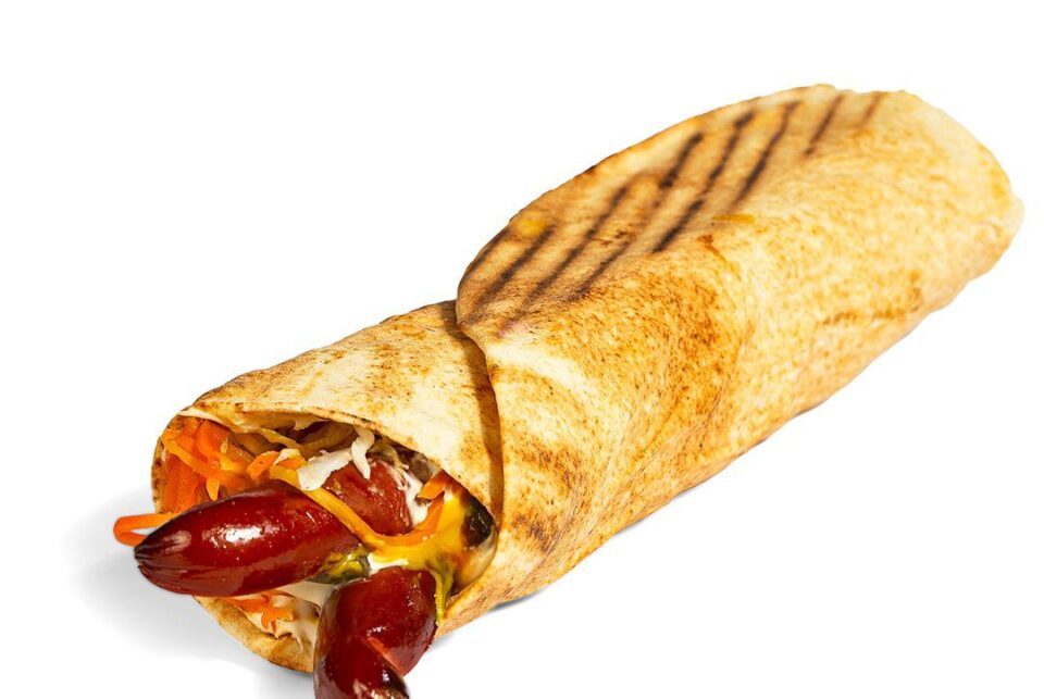 Хот-дог в лаваше Харьков