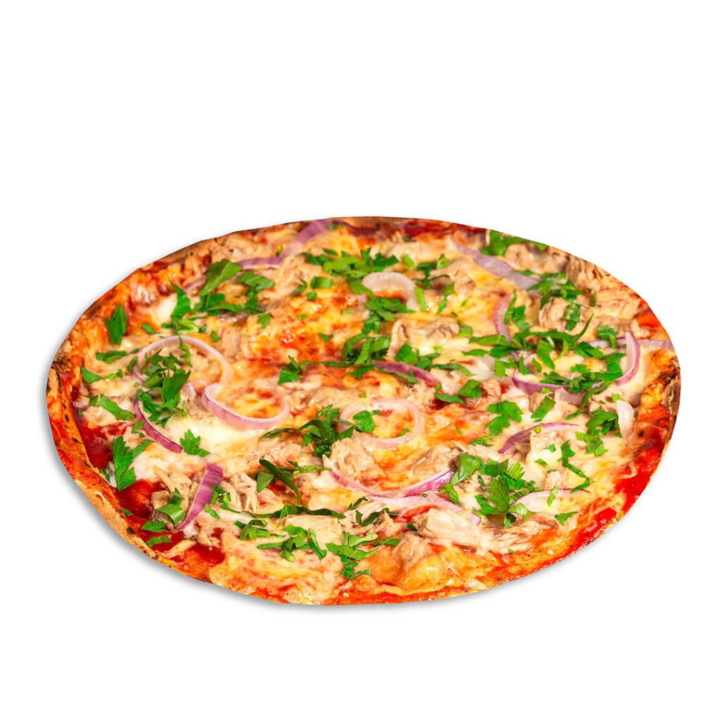 Пита-пицца с тунцом