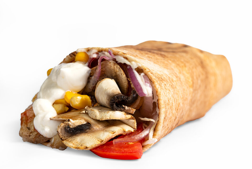 Стандартная шаурма с грибами в Харькове
