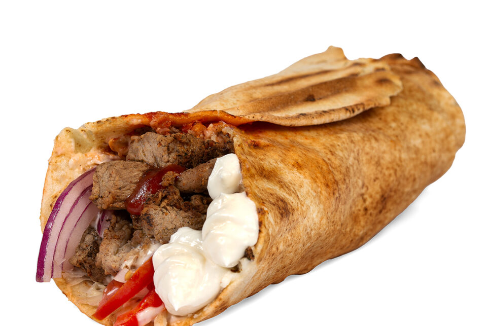 Стандартная шаурма с говядиной в Харькове