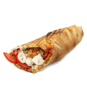 Большая шаурма с курицей в Харькове