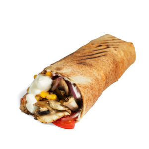 Большая шаурма с грибами Большая шаурма с грибами в Харькове