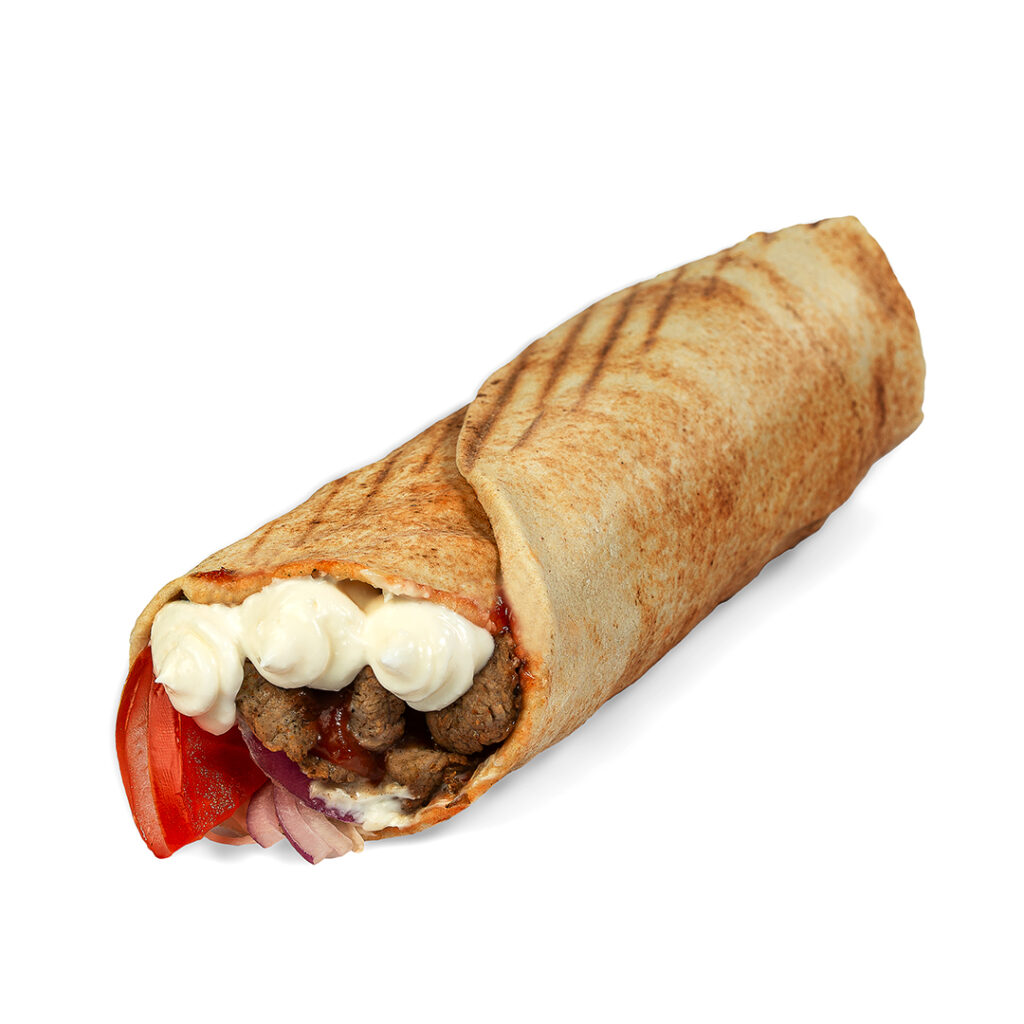 Большая шаурма с говядиной