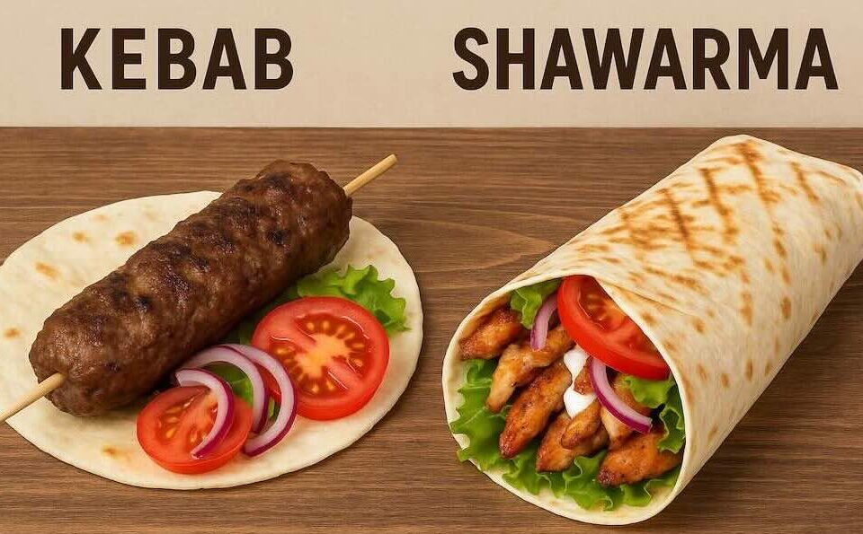 Кебаб и шаурма: разница