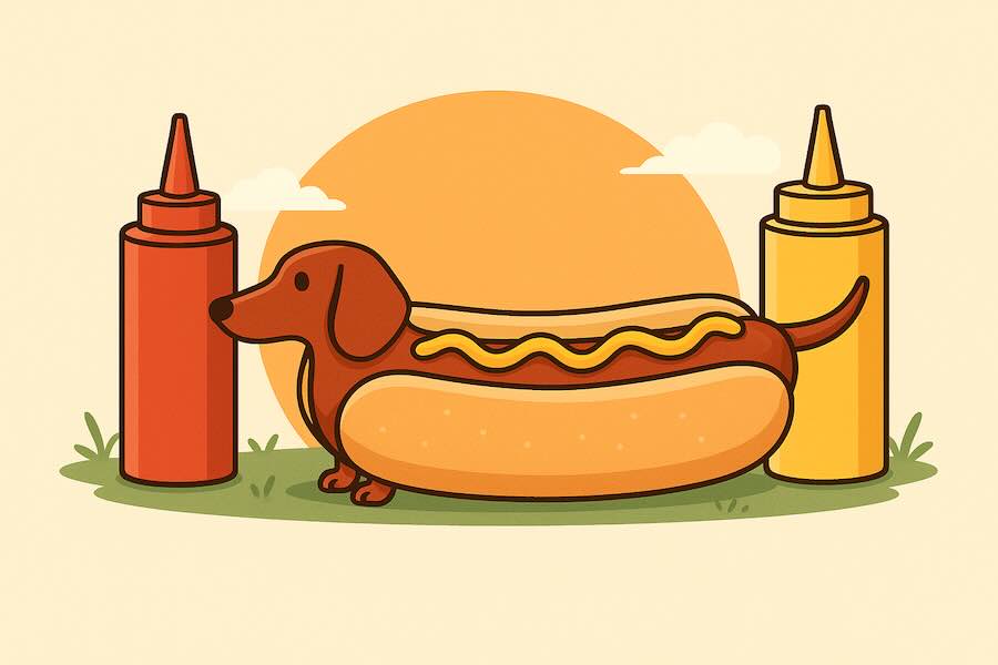 Чому хот-дог назвали саме так?